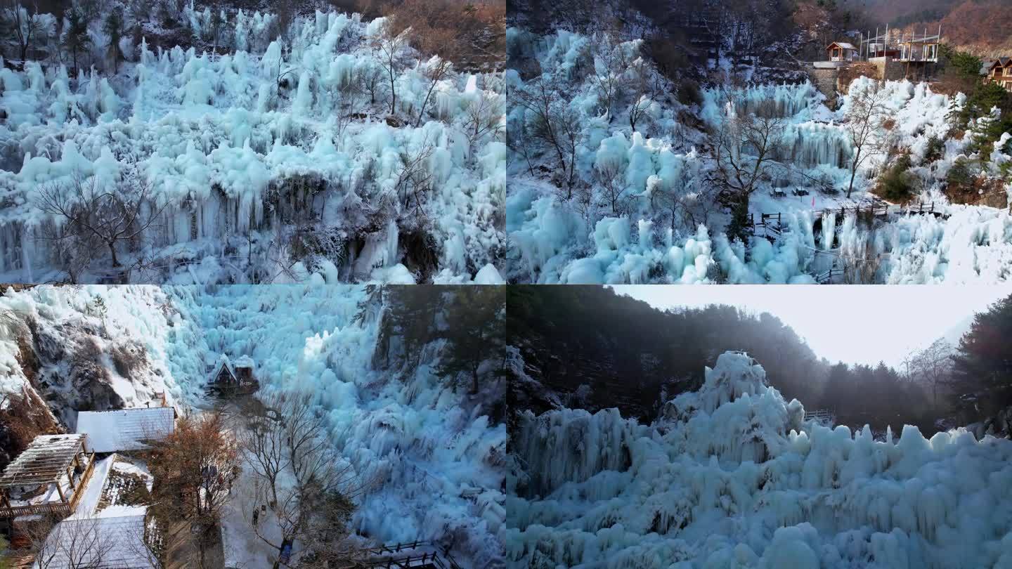 济南九如山冰雕冰挂