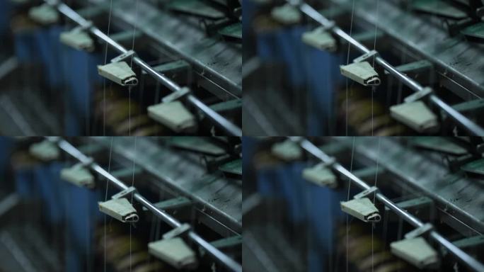 化纤纺织厂纺织车间