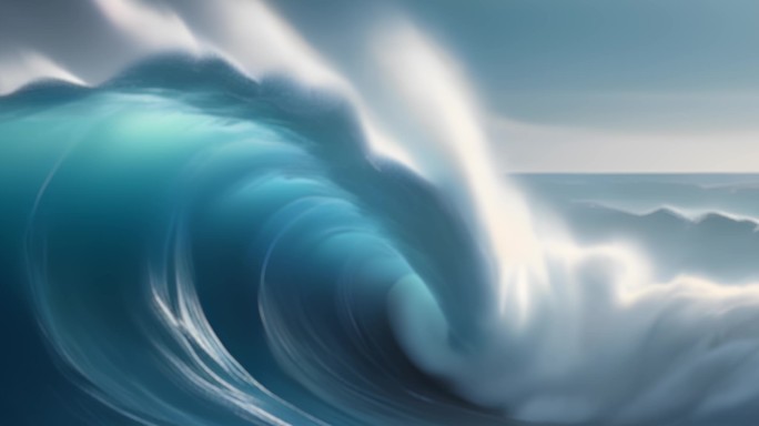 大海海洋海水海面海浪波浪风浪大浪巨浪浪花