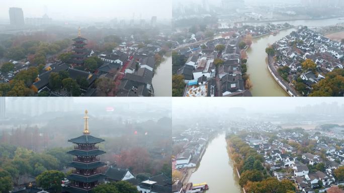 苏州寒山寺 苏州古镇 枫桥景区