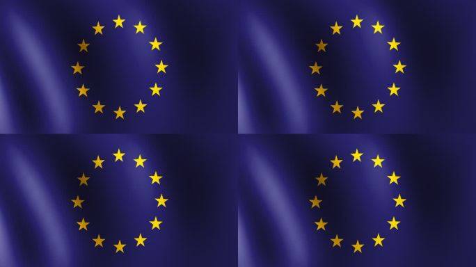 欧盟复古旗帜