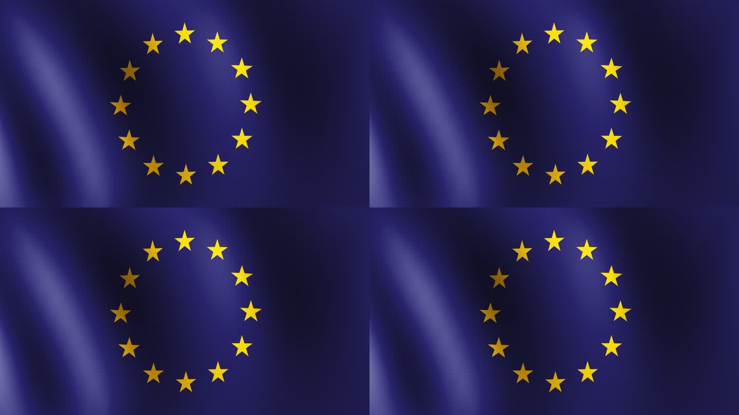 欧盟复古旗帜