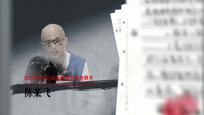 纪检 反腐 警示教育 嫌疑人介绍14-9