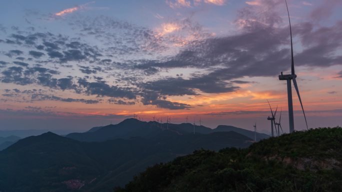 4K延时摄影大幕山大岭界通尖日出朝霞