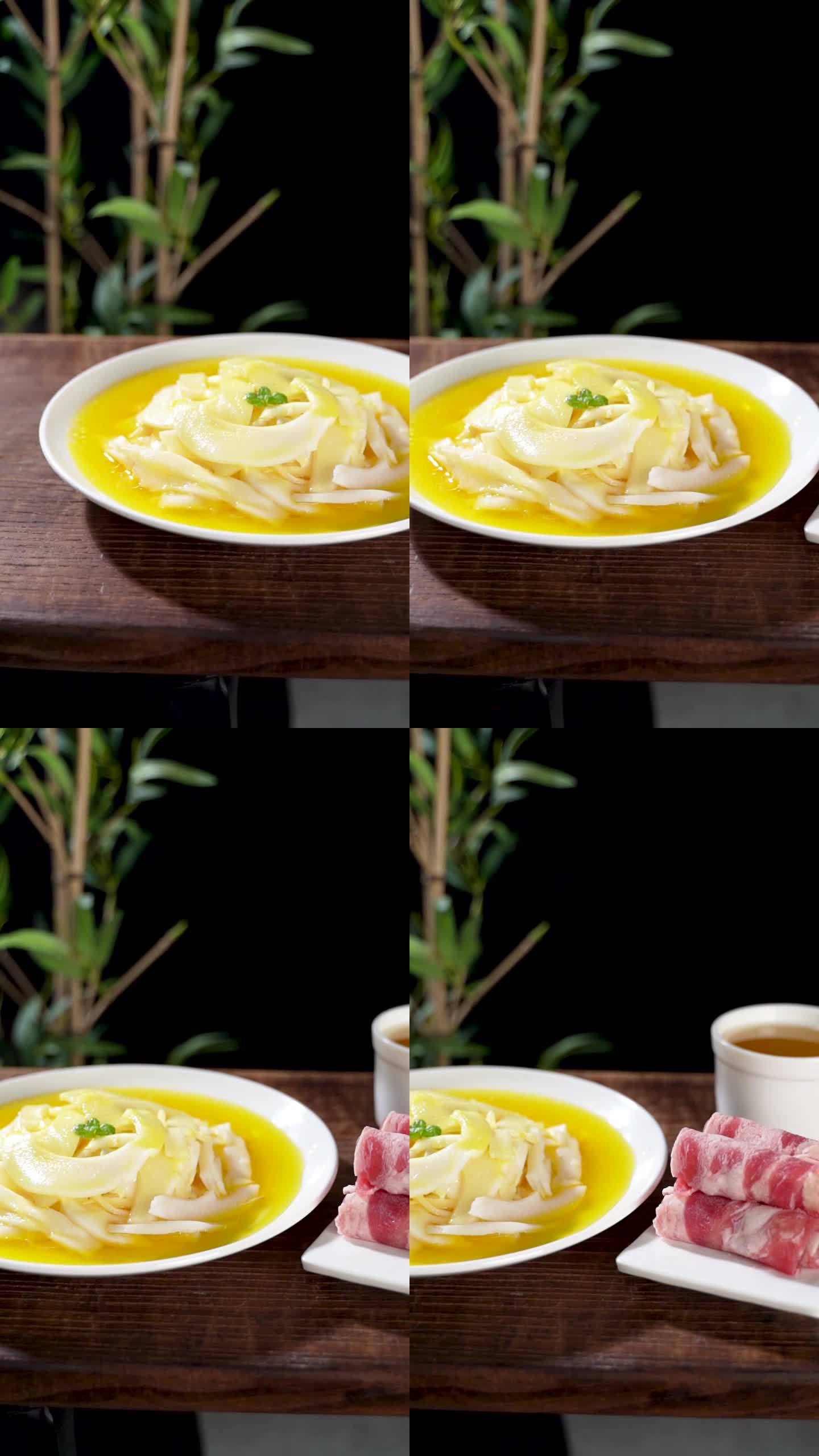 金汤肥牛笋片汤广告