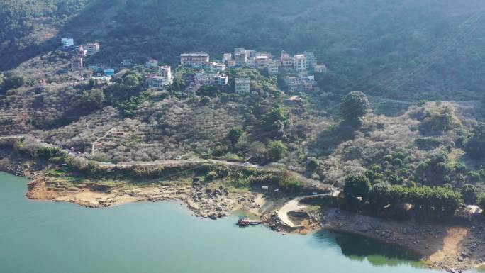 广州从化流溪香雪南山梅园航拍