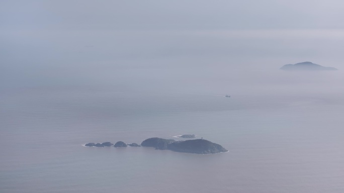 台州温岭石塘海岸线航拍