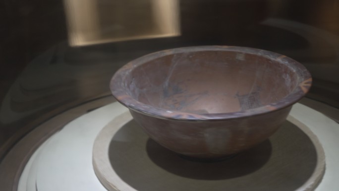 西安半坡博物馆文物石器陶器13