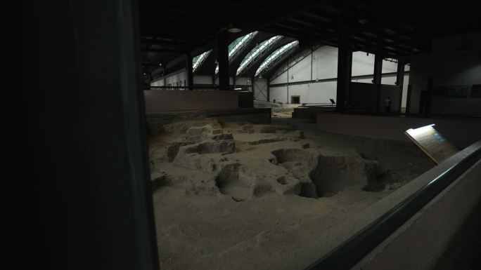 西安半坡博物馆文物石器陶器34