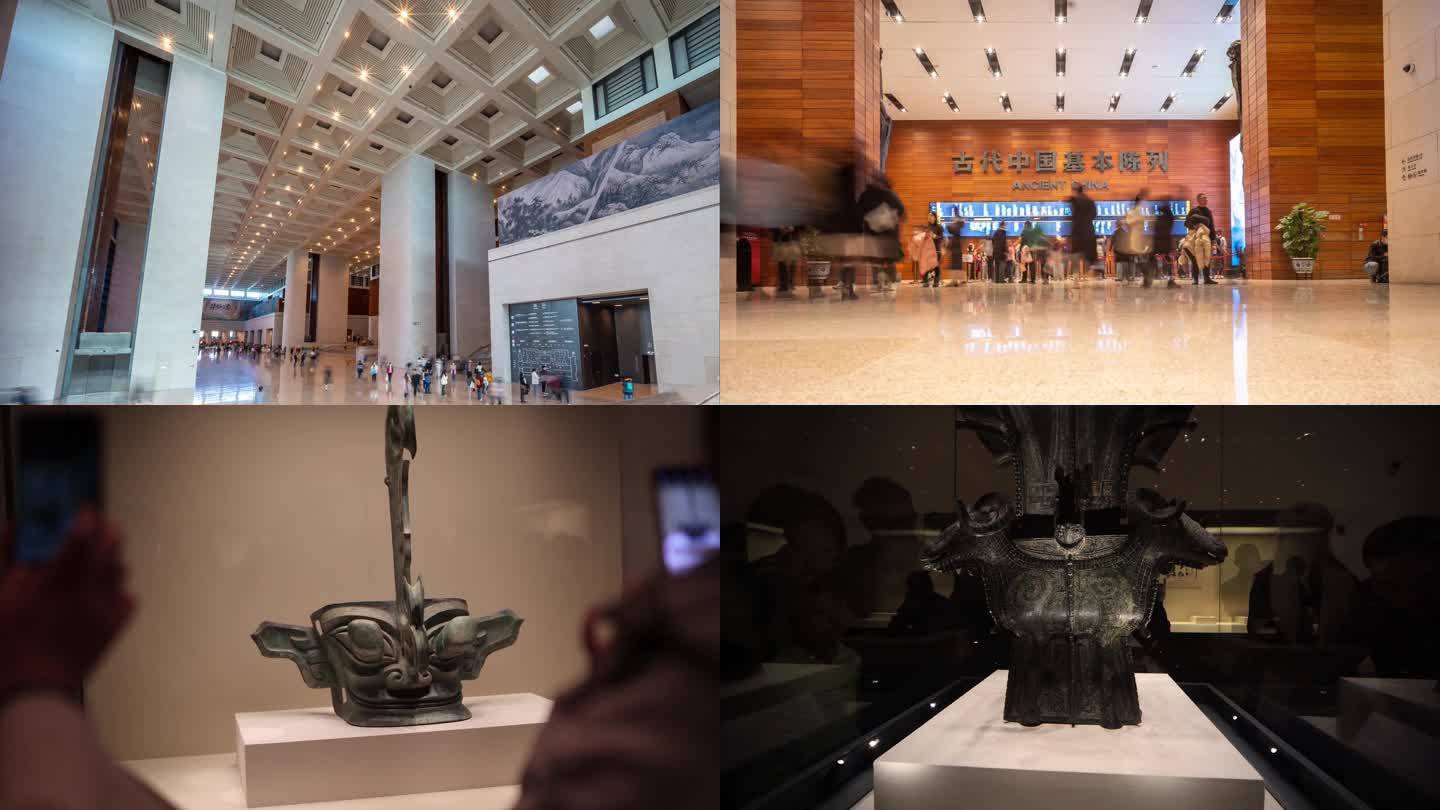 中国国家博物馆延时及馆藏