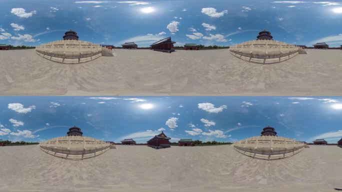 VR视频北京天坛祈年殿8K全景视频
