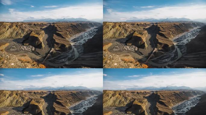 新疆独库公路安集海大峡谷延时摄影 4K