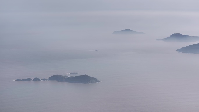 台州温岭石塘海岸线航拍