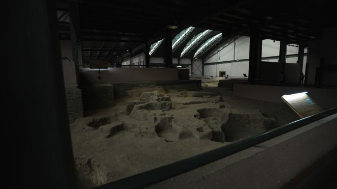 西安半坡博物馆文物石器陶器35