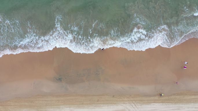 海南石梅湾沙滩无人机航拍