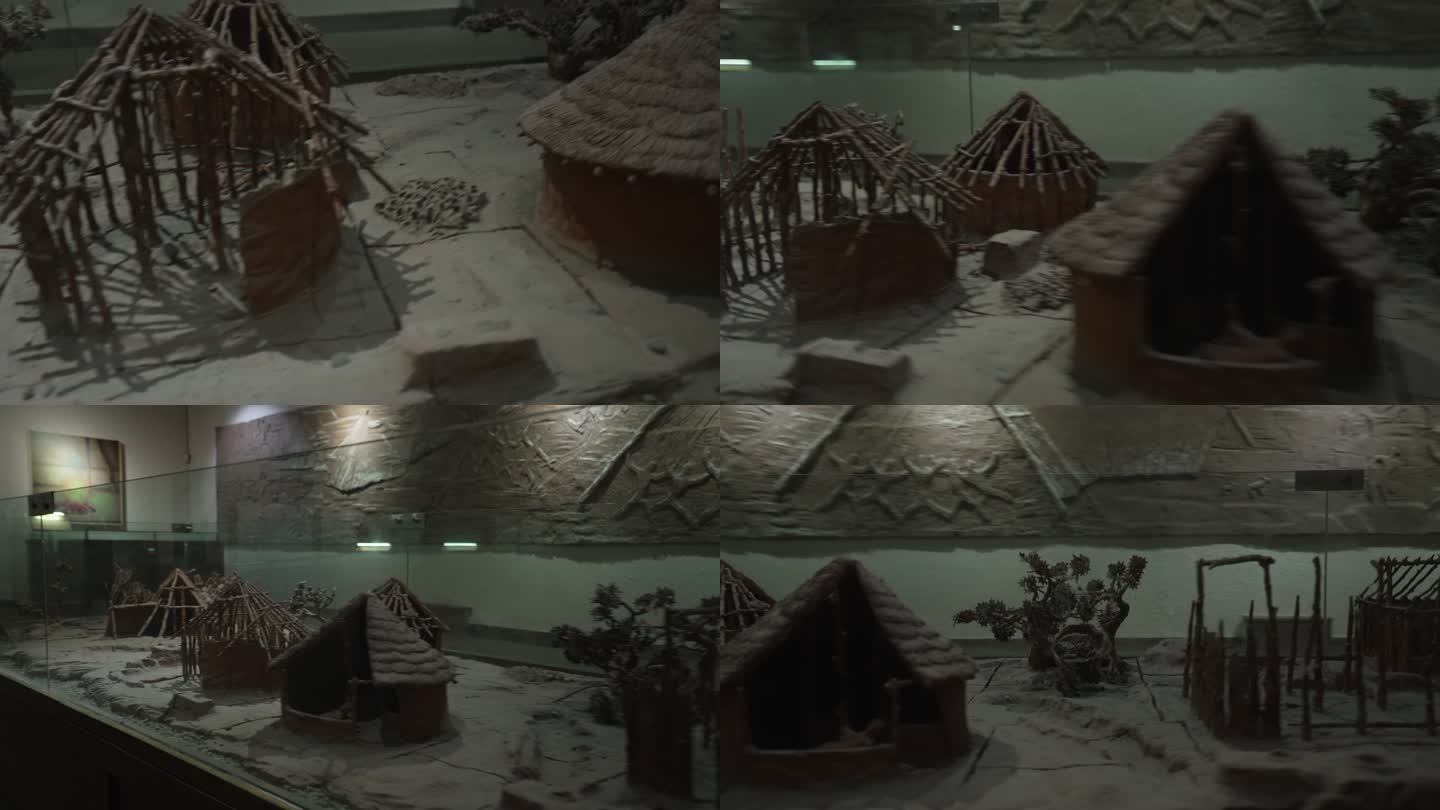 西安半坡博物馆文物石器陶器43