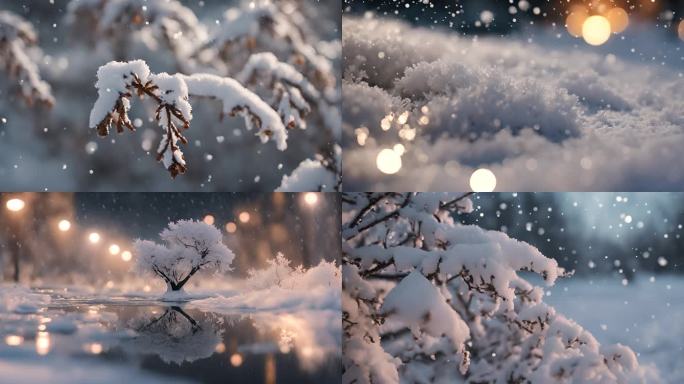 各种唯美下雪雪景3_2