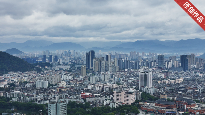 台州临海市建筑风光