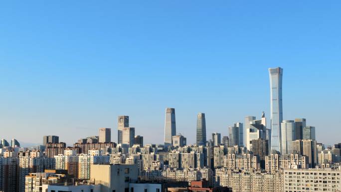 北京标志性建筑 国贸cbd