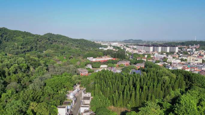 航拍广东中山孙中山故里旅游区