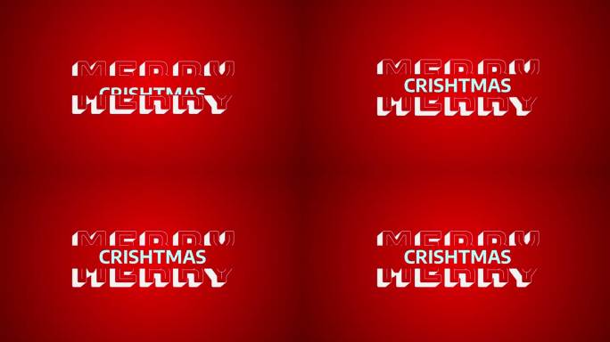 圣诞快乐的动画背景文字圣诞快乐(圣诞快乐)。