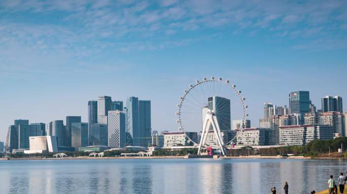 深圳前海湾区之光摩天轮