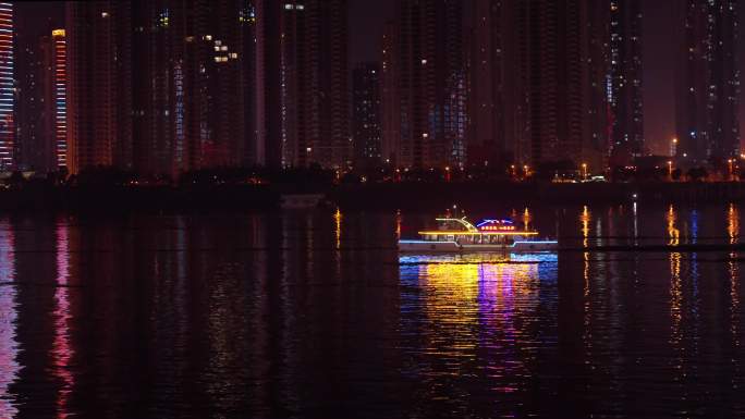 长沙繁荣城市夜景灯光秀宣传片