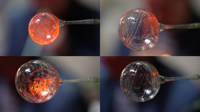 传统作坊玻璃制品制作4K