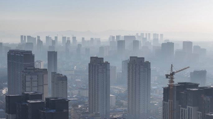 城市化楼市泡沫大气污染