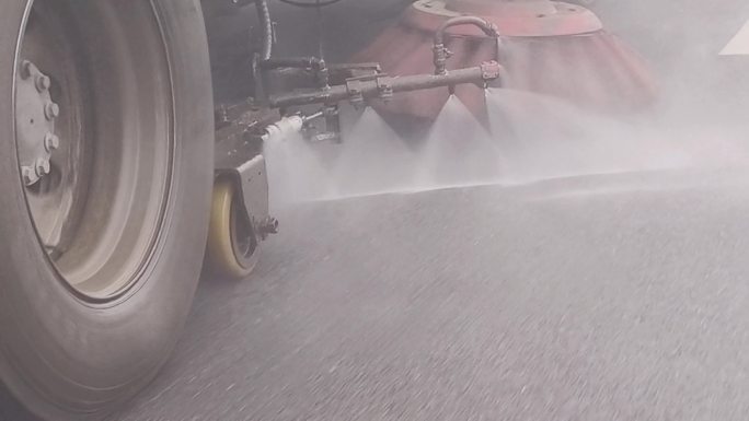 洒水环卫车市政管理环保城市道路清扫除尘车