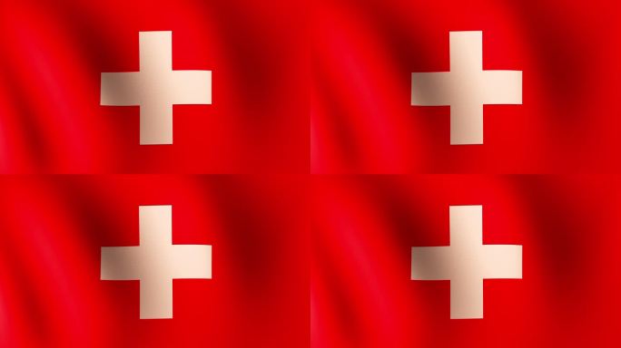 瑞士复古旗帜