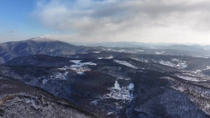 东北农村山区大雪4K