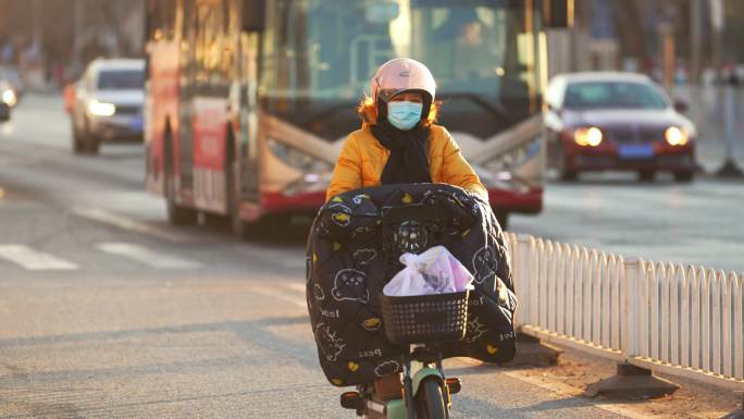 4k清晨人文街景