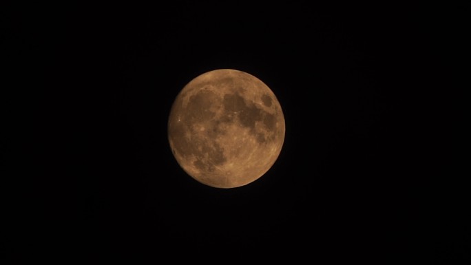 月亮延时中秋节月亮夜晚十五元宵节月亮升起