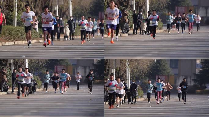万人跑 马拉松4K