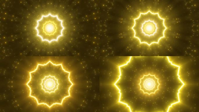 无限梦幻隧道霓虹灯。vj3d好的音乐视频背景。