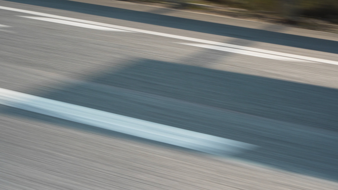 【4K超清】汽车高速行驶穿梭路面斑马线