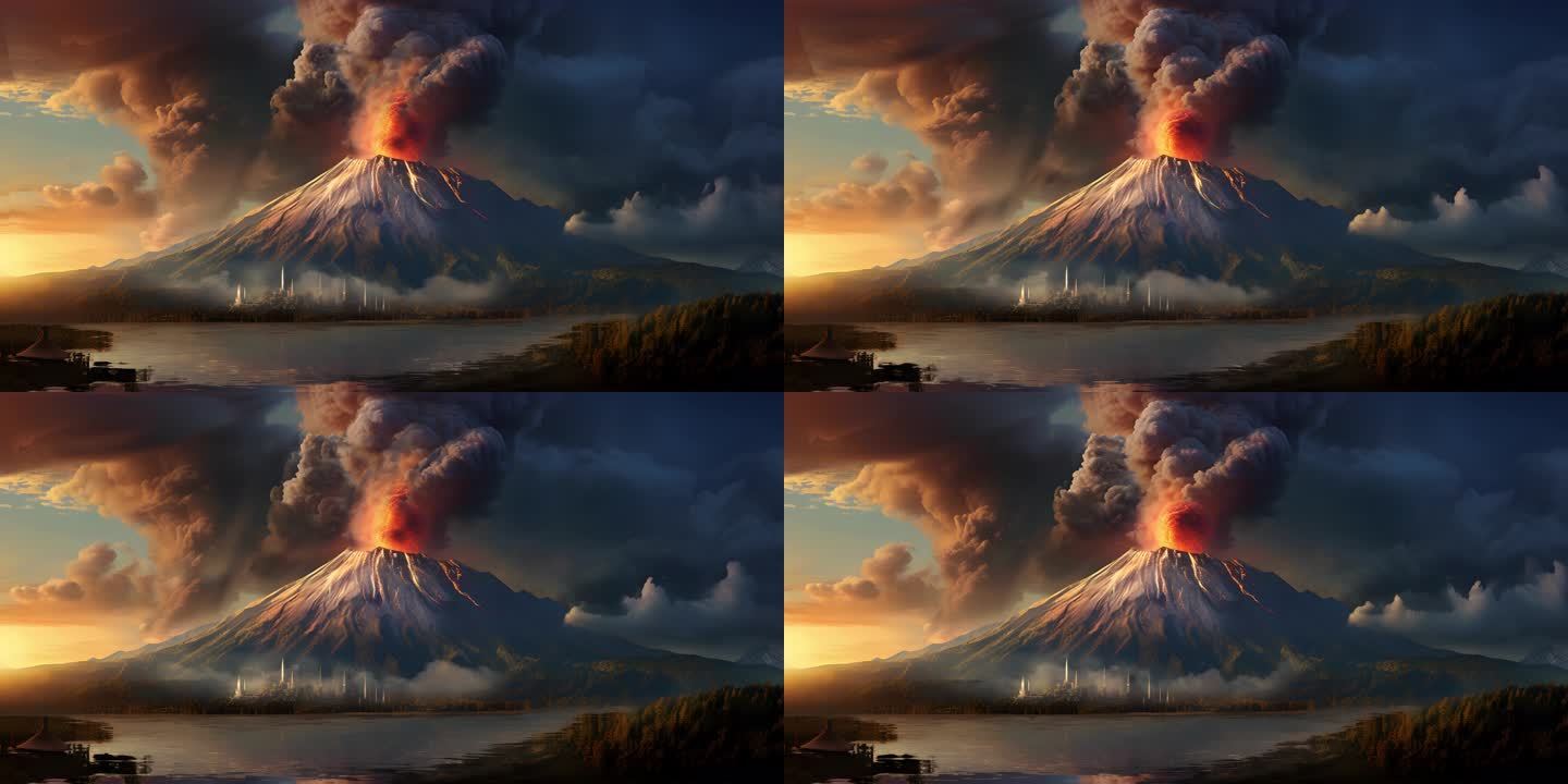 6K火山喷发