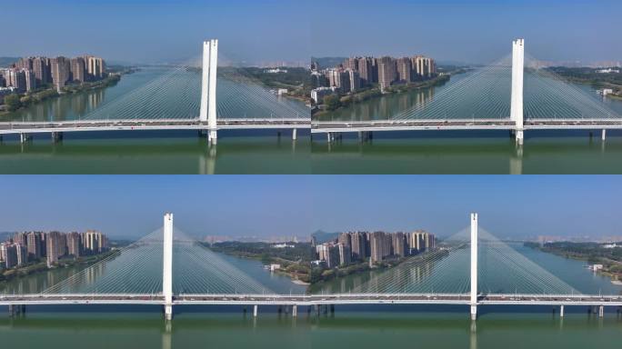 4K航拍广东惠州合生大桥2