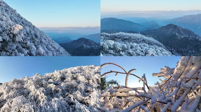 桂林资源隘门界雪景