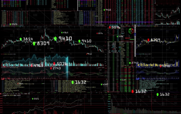 股市股票数据交易动态视频