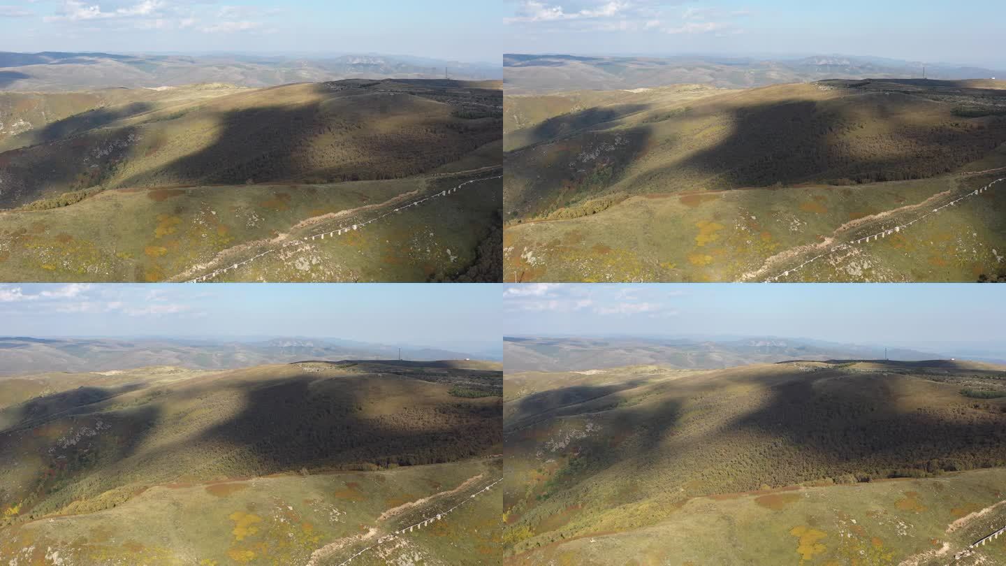 大青山秋季 大青山秋景 大青山秋天