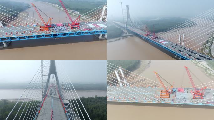 4k大桥合拢 桥梁建设