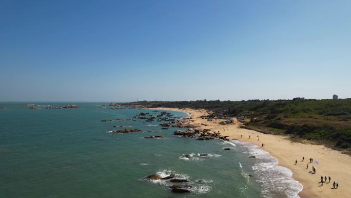 汕尾红海湾海岸线