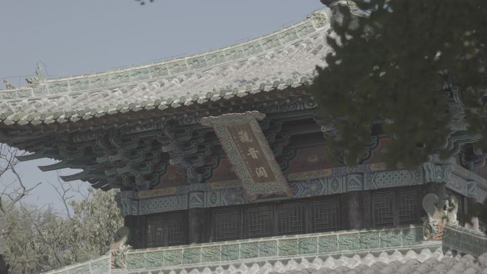 登封少林寺空镜