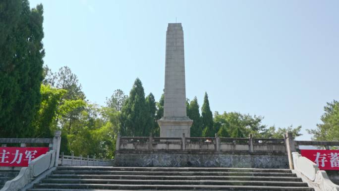 4K 八一起义军 梅州三河坝 烈士纪念碑
