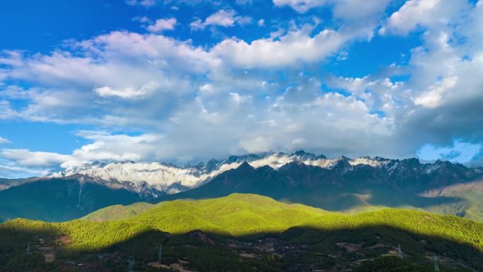 玉龙雪山-延时