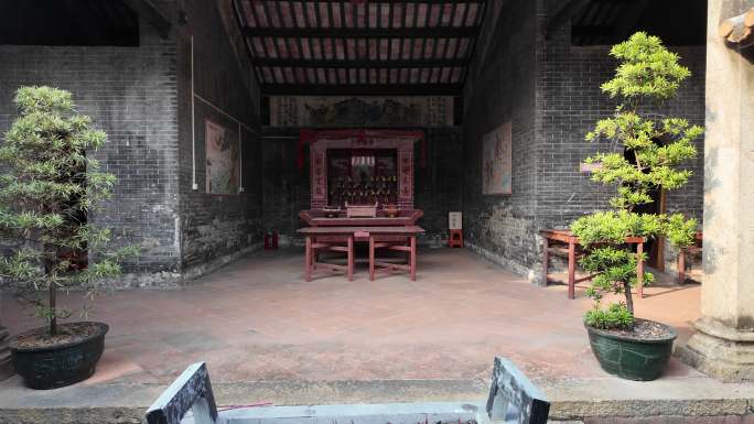 中国广东省佛山市南海区狮山镇七甫陈氏宗祠