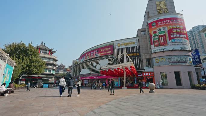 【正版素材】东门老街步行街深圳0064