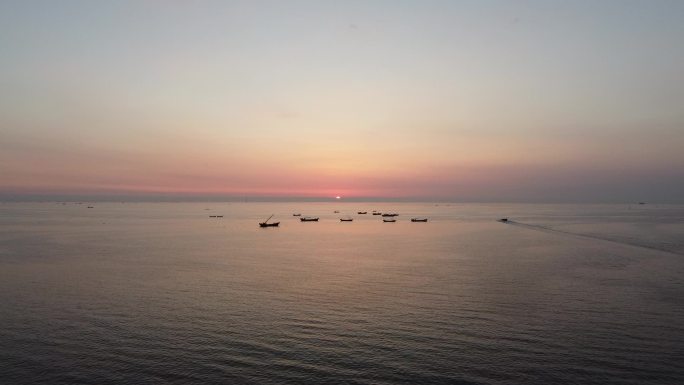 威海 日落湾海景